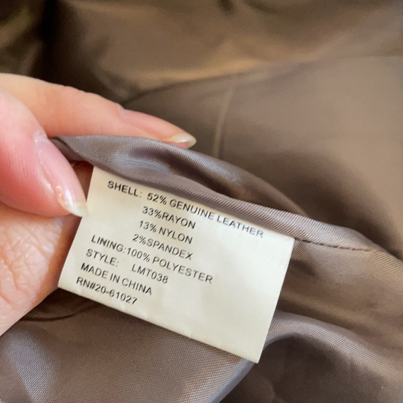 My Tribe genuine leather dress - Picture 10 of 10